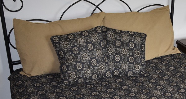 Black and tan online pillows